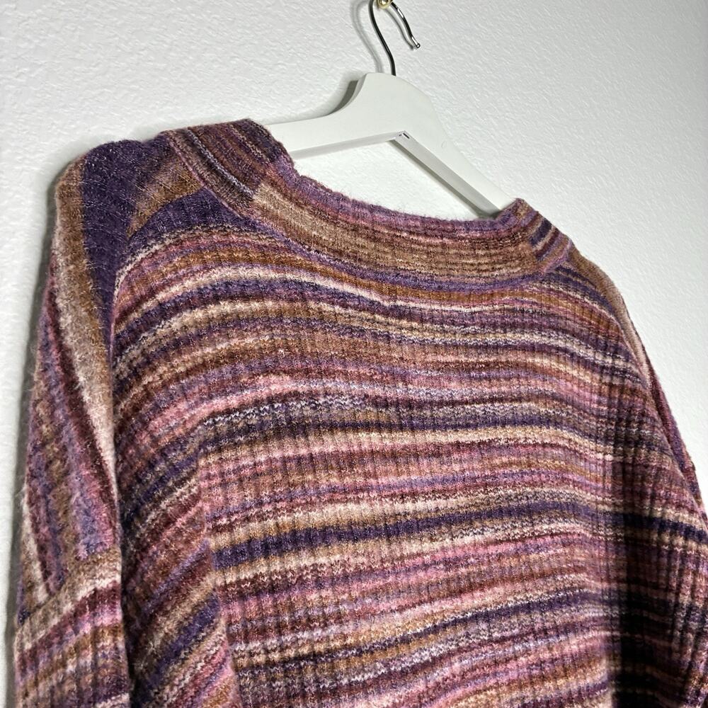 L*Space Demi Mulit Color Striped Cardigan Sweater XS/S NWT - Picture 8 of 10